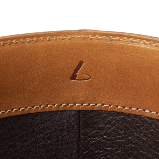 Corbeille à papier en cuir de la collection Home - Brown, Tsuchiya Kaban